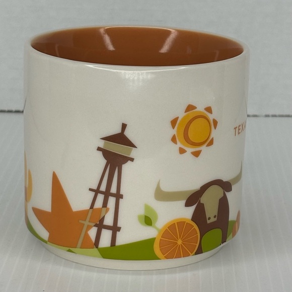 Starbucks TEXAS 14oz YOU ARE HERE Cup Collection Series Coffee Tea Mug Cup - Picture 4 of 8